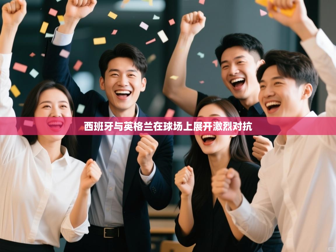 西班牙与英格兰在球场上展开激烈对抗 第1张