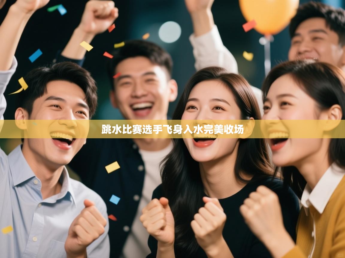 跳水比赛选手飞身入水完美收场  第1张